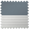 Duo Blind (Blackout), 4581 Dark Petrol & 1016 White - VELUX Loft Blind